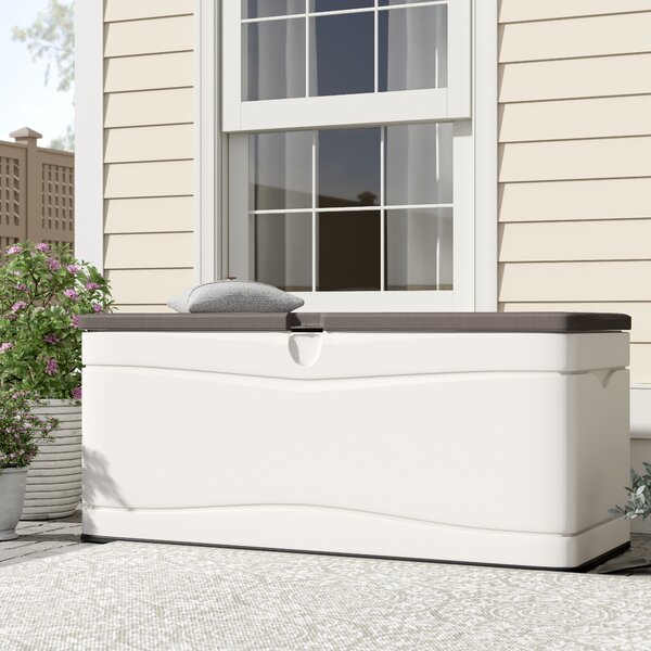 130 Gallon Plastic Storage Bench